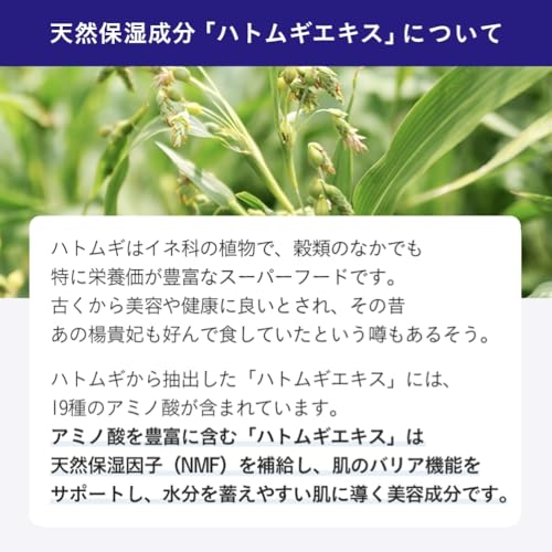 ナチュリエ (naturie) ハトムギ保湿ジェル (スキンコンディショニングジェル) 180g ハトムギエキス/無香料/無着色/低刺激性/アルコールフリー/大容量の詳細・まとめ 画像