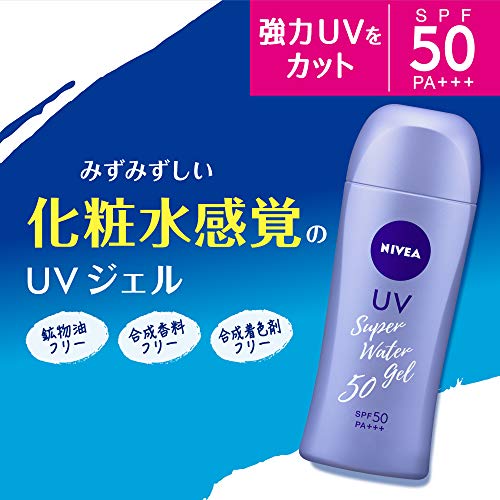 NIVEA ニベアサン プロテクトウォータージェル SPF50/PA+++ ポンプ 140gの特徴・詳細 画像