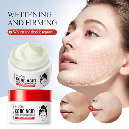 Kojic Acid Whitening Cream, Hyperpigmentation, Intimate Areas, Dark Spot, Acne, Scars, and Evens Tone, Kojic Acid Lotionの詳細・まとめ 画像