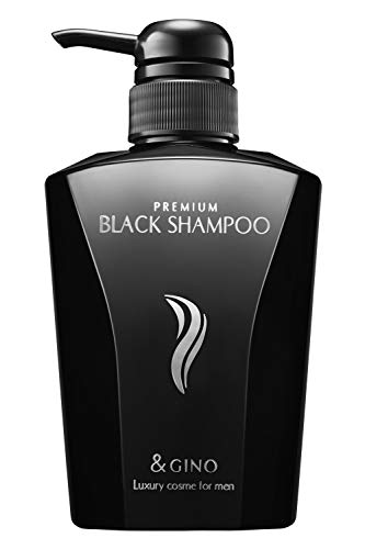 &GINO 頭皮ケア プレミアムブラックシャンプー 400ml【 スカルプ 男性用 メンズ 】 1