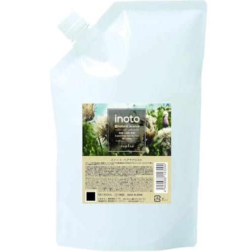 ナプラ イノート ヘアケアミスト 500ml 詰替え用(レフィル) 透明 ライム 1