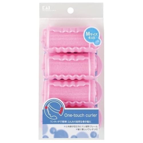 貝印 ワンタッチカーラー Mサイズ 4個入 HL0169の外観・全体像 画像