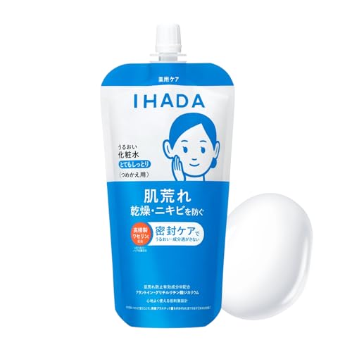 イハダ 【医薬部外品】 薬用うるおいローション (とてもしっとり) レフィル 150mL | 化粧水 ・ ローション | ミルク・ローション状 | 無香料 | 肌荒れ予防 保湿 ニキビ予防 肌荒れ予防薬用化粧水の外観・全体像 画像