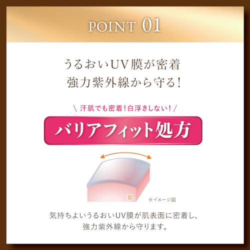 スキンアクア (SKIN AQUA) スーパーモイスチャーバリアUVジェル 100g(ヒアルロン酸配合、密着フィットUV、SPF50+・PA++++ 水に強いスーパーウォータープルーフ)の特徴・詳細 画像