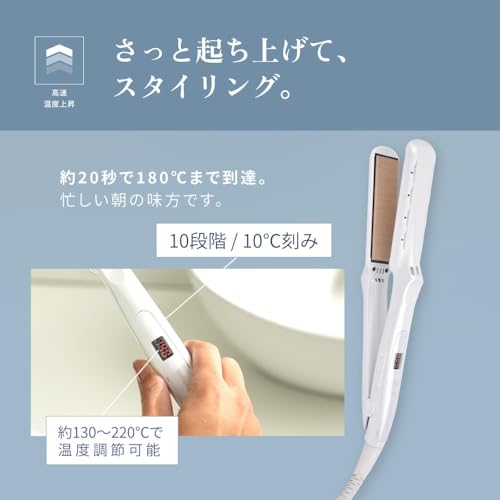 【公式EC限定 コラボガイドブック付き】KINUJO ストレート ヘアアイロン 絹女 キヌージョ シルクプレート® LM225 ヘアケア スタイリング デジタル温度表記 オートオフ 高速温度上昇 お手入れ簡単 母の日の詳細・まとめ 画像