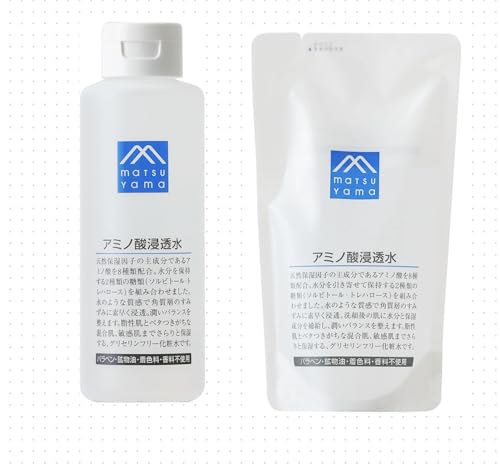 M マーク(M- mark) アミノ酸浸透水 詰替用190mL+M マーク(M- mark) アミノ酸浸透水 化粧水 200mLの外観・全体像 画像
