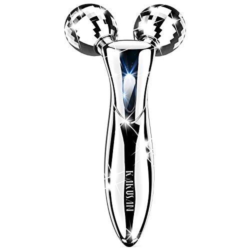 美容ローラー 美顔ローラー 顔 ボディ 小顔ローラー Ｙ字型 3D 充電不要 防水 マイクロカレント ギフト 1