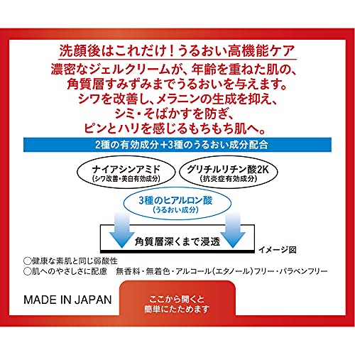 肌ラボ 極潤 ハリパーフェクトゲル 高機能オールインワン 無香料 100 グラム 【医薬部外品】の詳細・まとめ 画像