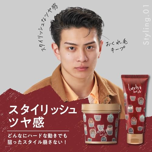 ロレッタ ハードゼリー 300g [スタイリング剤 ヘアスタイリング ジェルワックス ワックス ヘアアレンジ セット力 ヘアケア]の特徴・詳細 画像