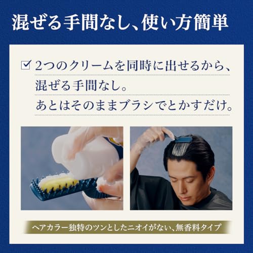 【 白髪染め メンズ 】メンズビゲン TAKUMI 6Aアッシュブラウン 頭髪ダメージに配慮 匠 (タクミ) メンズビゲンTAKUMI hoyu ホーユー men's bigen(医薬部外品)の特徴・詳細 画像