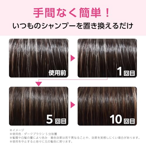 サイオス カラーシャンプー ダークブラウンの詳細・まとめ 画像