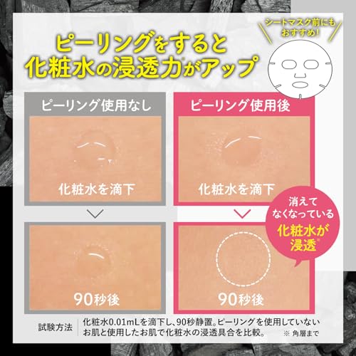 DETクリア (ディーイーティークリア) ブライト&ピーリングジェリー 炭の特徴・詳細 画像