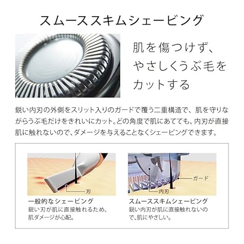 【公式ストア限定】リファスキムシェーバー/ReFa SKIM SHAVERの特徴・詳細 画像