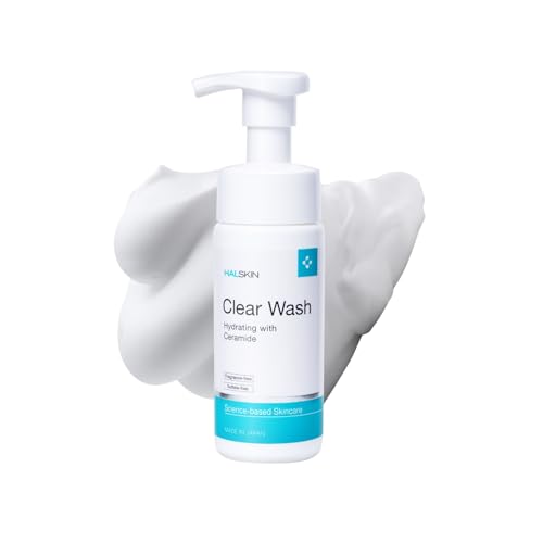 HALSKIN（ハルスキン）クリアウォッシュ 150ml 泡洗顔料 [ サリチル酸 セラミド ] 毛穴ケア 洗顔フォーム 低刺激 敏感肌 日本製【こばとも先生監修】小林智子 1