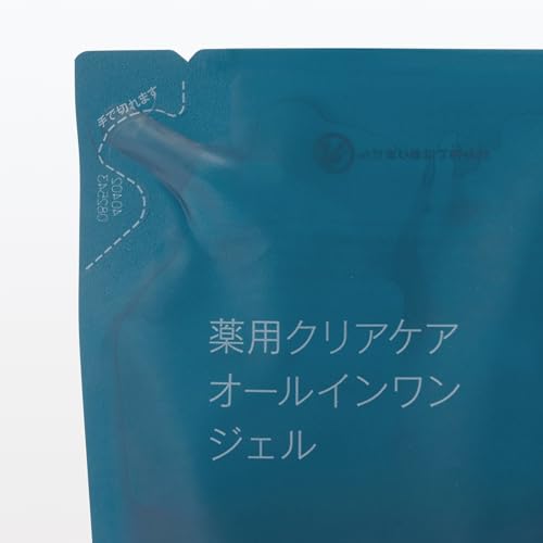 無印良品 薬用クリアケアオールインワンジェル(詰替用) 180g OAQ36A4S 83931988の詳細・まとめ 画像