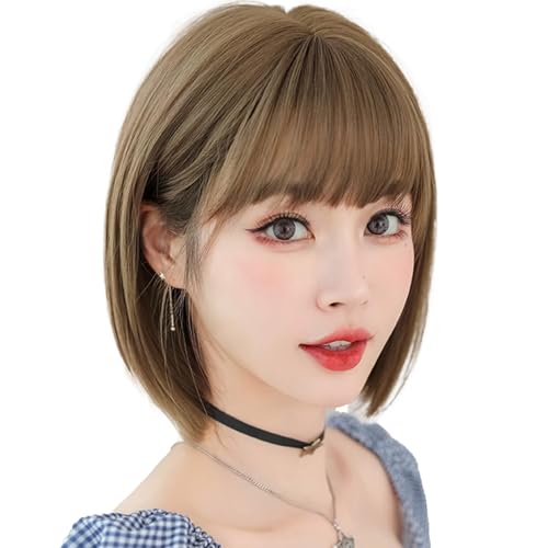 EMMOR ウィッグ ボブ ショート ボブ ウィッグ レディース かつら 女性 ファッション フルウイッグ 人気 小顔 自然 耐熱 原宿系 コスプレ wig 1
