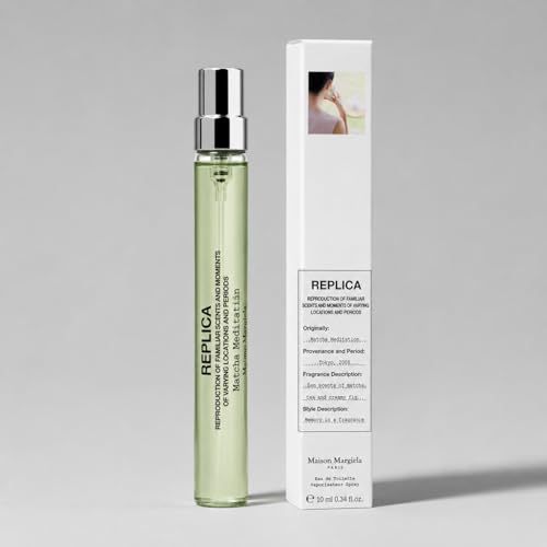 【並行輸入品】メゾンマルジェラ レプリカ マッチャメディテーション 10ml 香水 ミニサイズ お試し 持ち運び用 レディース メンズの外観・全体像 画像