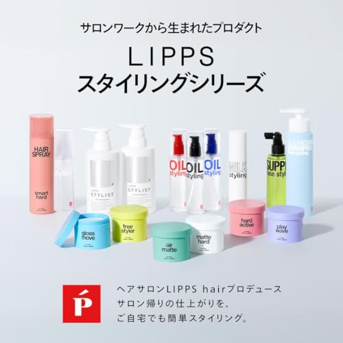 LIPPS (リップス) マットハード ワックス 85g メンズ 男性 ヘアワックス キープ 美容室 サロン アップルグリーンの香りの特徴・詳細 画像