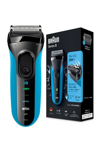 ブラウン 電気シェーバー シリーズ3 電動 髭剃り メンズ 3010s 3枚刃 水洗い/お風呂剃り可 1