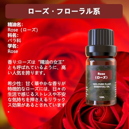 アロマオイル 精油 エッセシャンオイル 純天然抽出 アロマディフューザー用 加湿器用 アロマストーン用 プレゼントに適用 Essential Oilの特徴・詳細 画像