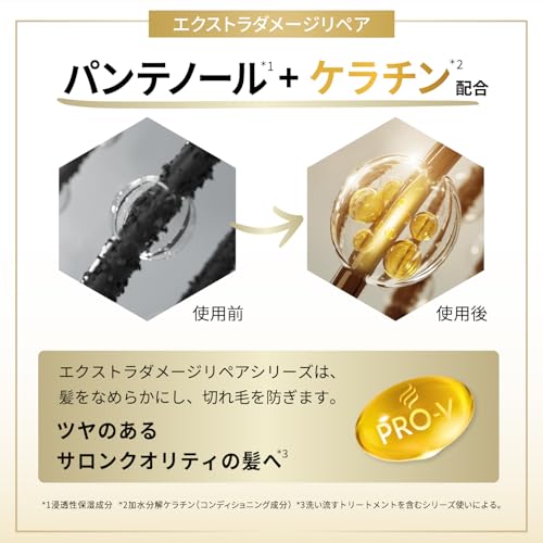 パンテーン 洗い流すトリートメント 400g 超特大 エクストラダメージリペア 大容量の特徴・詳細 画像