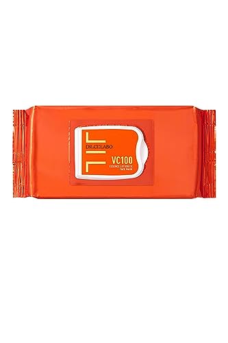 ドクターシーラボ (DR.CI:LABO) (旧モデル) VC100 エッセンスローションEX フェイスマスク (195mL / 1袋 / 20枚) ビタミンC 配合 マスク (毛穴/乾燥/ハリ) パック 1