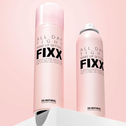 SO NATURAL(ソーナチュラル) メイクアップフィクサー (日本正規代理店品) FIXX メイクキープミスト スプレー (ノーマルタイプ) 120mlの特徴・詳細 画像