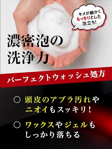 MARO17(マーロ17) DX シャンプー パーフェクトウォッシュ ジェントルミントの香り 詰替え用 600mlの特徴・詳細 画像
