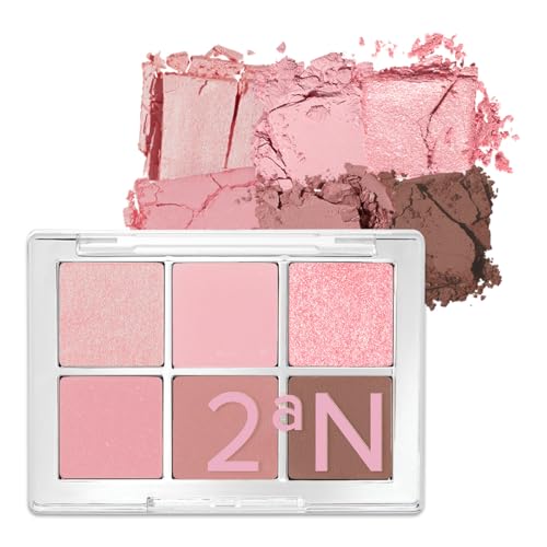 【LIPSこだわりアワード受賞】【2aN公式 日本限定色】アイシャドウ アイシャドウパレット BETTER ME EYE PALETTE 15 Strawberry mochi 韓国コスメ 韓国メイク ブルべ 夏 冬 アイメイク 新パッケージ 多幸感メイク アイドルメイク バブみ 桃肌 韓国アイドルの外観・全体像 画像