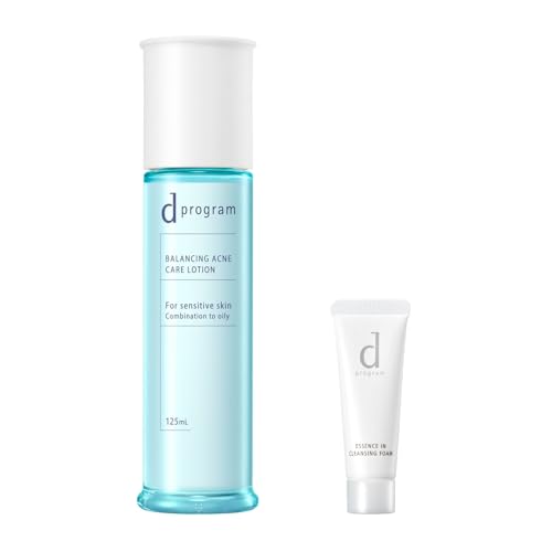 dプログラム 化粧水 オンライン限定キット バランス&アクネケア ローション EX 125mL+洗顔20gつき 医薬部外品 ミルク・ローション状 デリケート 保湿 肌荒れ予防 美肌菌に着目 敏感肌 無香料 d program 1