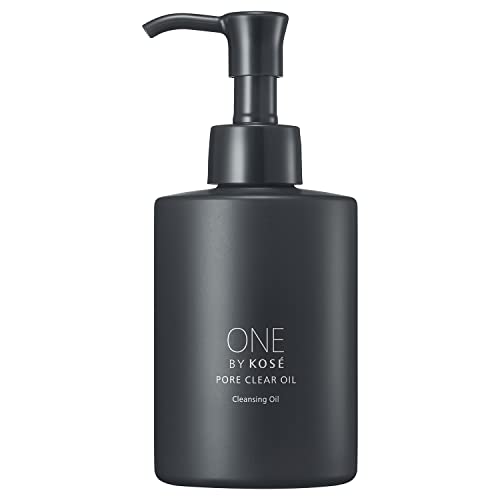 ONE BY KOSE(ワンバイコーセー) クレンジング 毛穴 ポアクリア オイル 本体 180mL 角栓 黒ずみ メイク落とし 1