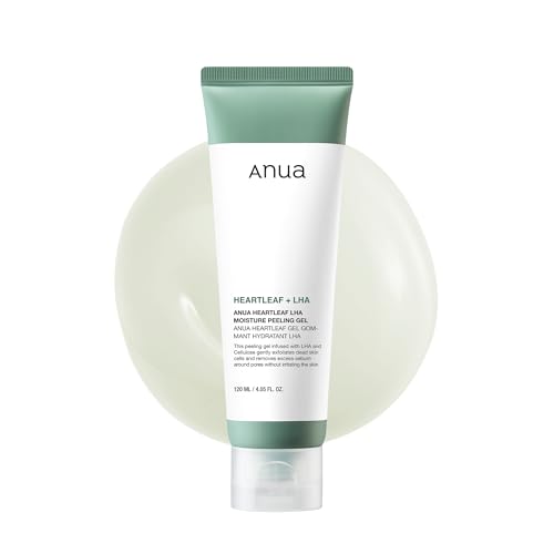 ANUA(アヌア)ドクダミLHAモイスチャーピーリングジェル120ml ゴマージュ 毛穴 黒ずみケア角質とり 敏感肌 乾燥肌 混合肌 heartleaf peeling gel スキンケア 洗顔韓国 韓国コスメ【公式・正規品】 1
