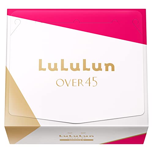 LuLuLun ルルルン OVER45 カメリアピンク（モイスト） 32枚入 パック フェイスパック シートマスク 大容量 日本製 大人肌 1