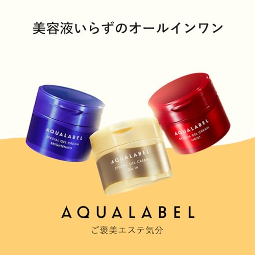 アクアレーベル スペシャルジェルクリームEX (ブライトニング) 90g 本体 4MSK ビタミンE誘導体 オールインワンジェル 美白ケア 【医薬部外品】の詳細・まとめ 画像