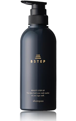 BSTEP シャンプー メンズ スカルプシャンプー 【ハリとコシのある髪×400ml】の外観・全体像 画像