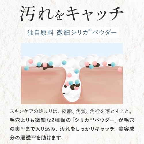 SHIKARI シカリ ブライトニングウォッシュ【ブラシセット】60g 30日分 使い方ガイド付き 薬用 洗顔 パック[ 洗顔フォーム 洗顔ブラシ 毛穴 スッキリ 角栓 角質ケア 保湿 医薬部外品 ] ギフトの特徴・詳細 画像