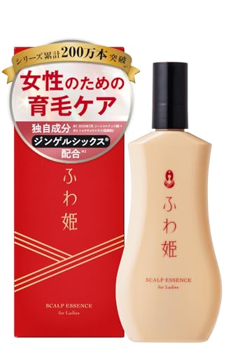 【毛髪診断士(R)と共同開発】 ふわ姫 医薬部外品 100mL×1 育毛剤 女性用 女性用育毛剤 薄毛 予防 発毛促進 産後 頭皮ケアの外観・全体像 画像
