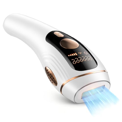 脱毛器 VIO対応【サロン級IPL光脱毛器/瞬間10℃冷却で低刺激】髭 メンズ レディース 全身適用 サファイア冷却 高出力 100万発5段階 1